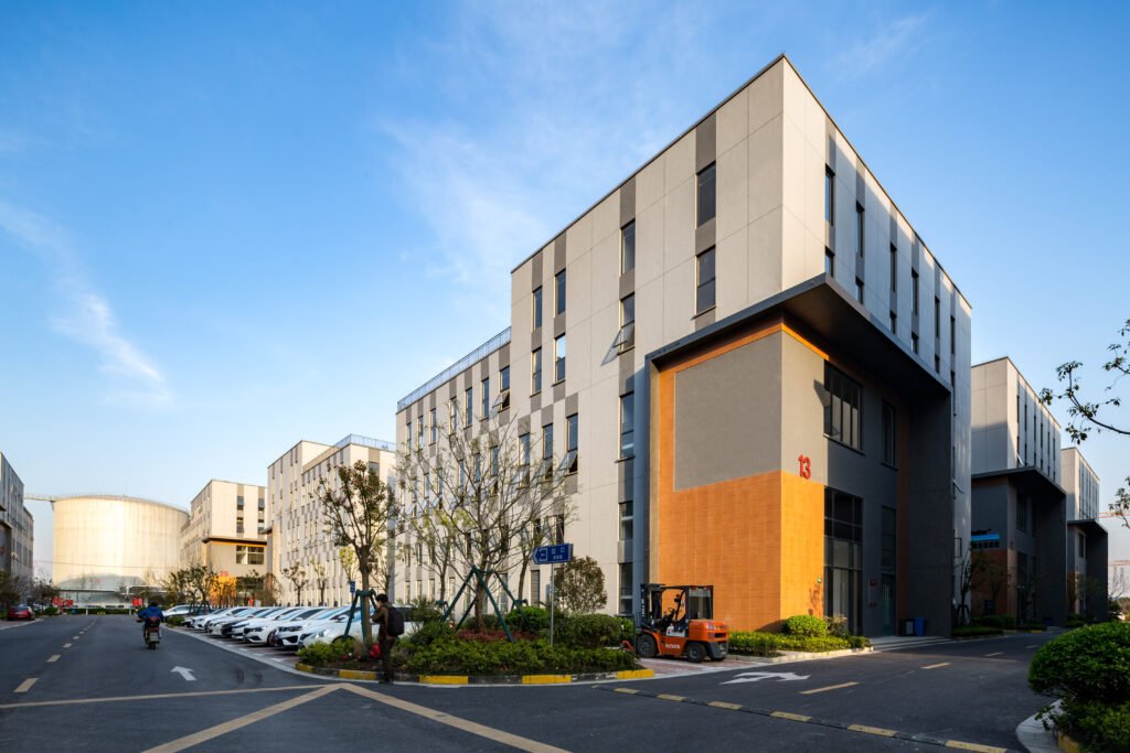 园区厂房照片图片